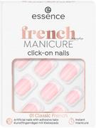 Sztuczne paznokcie i akcesoria - Essence - FRENCH Manicure Click-on Nails - Sztuczne paznokcie - 01 CLASSIC FRENCH - miniaturka - grafika 1