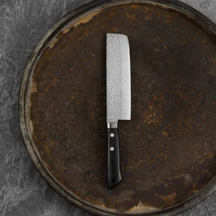 Masutani VG-10 Hammered Nóż Nakiri 17 cm - Noże kuchenne - miniaturka - grafika 6