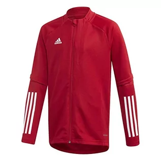 Kurtki i płaszcze dla dziewczynek - Adidas Condivo 20 kurtka treningowa dla dzieci, team power red/White, 164 FS7098 - grafika 1