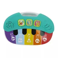 Zabawki interaktywne dla dzieci - Dziecięcy fortepian z efektami dźwiękowymi i świetlnymi zwierząt. - miniaturka - grafika 1