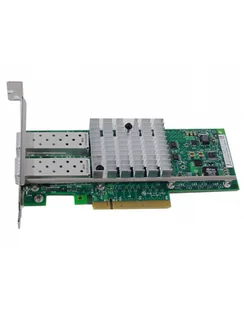 KARTA SIECIOWA SERWEROWA INTEL X520-T2 RETAIL - Karty sieciowe do serwerów - miniaturka - grafika 1