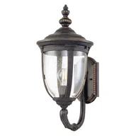 Lampy ogrodowe - Cleveland latarnia naścienna odcienie brązu CL1-M Elstead Lighting - miniaturka - grafika 1