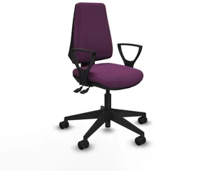 Fotel biurowy, krzesło biurowe Krzesło Biurowe Elche AS Piqueras y Crespo BFN066N Fioletowy - Fotele i krzesła biurowe - miniaturka - grafika 1