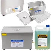 Myjki ultradźwiękowe - Zestaw Myjka ultradźwiękowa JP-100S 30L + Płyn 5L - miniaturka - grafika 1