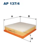 Filtry powietrza - Filtron AP 137/4 FILTR POWIETRZA - miniaturka - grafika 1