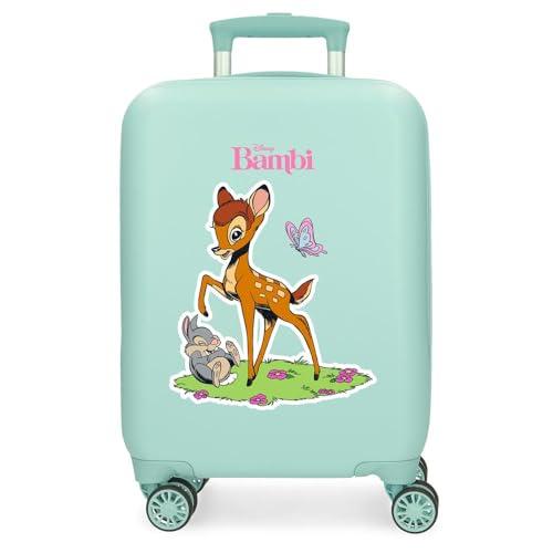 Joumma Disney Classic walizka kabinowa niebieska 33 x 50 x 20 cm sztywne zapięcie szyfrowe z boku ABS 28,4 L 2 kg 4 koła podwójny bagaż ręczny, Niebieski, walizka kabinowa