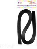 Quilling - Dalprint Paski do quillingu DPCRAFT 6mm 100szt. - czarne AA437DLP - miniaturka - grafika 1