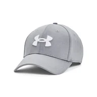 Czapki męskie - Męska Czapka z daszkiem UNDER ARMOUR MEN'S UA BLITZING 1376700-035 – Szary - miniaturka - grafika 1