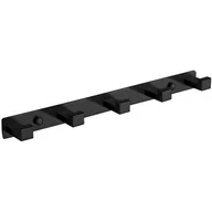 Wieszaki łazienkowe - Mexen haczyk na ręcznik z pięcioma uchwytami czarny - 709265-70 - miniaturka - grafika 1