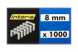 MOTIVE INTER-S ZSZYWKI TAPICERSKIE 8 mm 1000 szt. - Zszywki - miniaturka - grafika 1