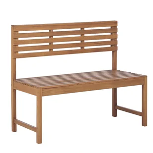 Ławka Ogrodowa Drewniana 110 Cm Treia - Ławki ogrodowe - miniaturka - grafika 1