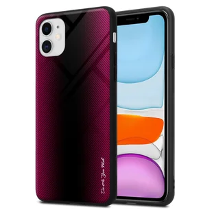 Pokrowiec Do Apple iPhone 11 w FIOLETOWO RÓŻOWY TPU Etui Ochronny Case Cover Obduowa Silikon Cadorabo - Etui i futerały do telefonów - miniaturka - grafika 1