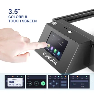 LONGER RAY5 Laser Engraver 32-Bit Chipset WIFI Connection with Touch Screen and Offline Carving - Grawerowanie i akcesoria - miniaturka - grafika 5