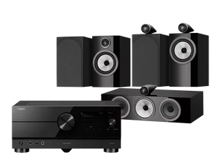 Kino domowe Yamaha RX-A4A (czarny) + 705 S3 + 706 S3 + HTM71 S3 (czarny) - Kino domowe - miniaturka - grafika 1