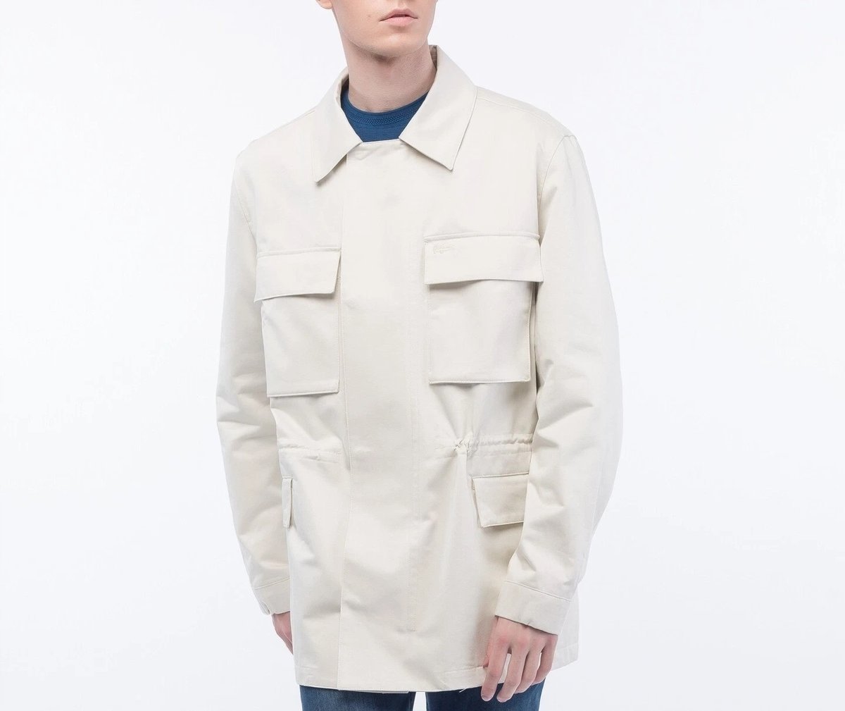 NOWA LACOSTE KURTKA MĘSKA PŁASZCZ ROZMIAR. 52/L