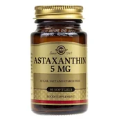 Witaminy i minerały - Solgar, Astaksantyna, 5 mg, 30 kapsułek - miniaturka - grafika 1