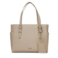 Torebki damskie - Torebka Gino Rossi RC-19681 Beżowy - miniaturka - grafika 1