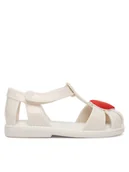 Buty dla dziewczynek - Melissa Sandały Mini Melissa Hip Heart Ballerina Bb 37783 Biały - miniaturka - grafika 1