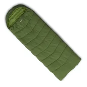 Śpiwory - Śpiwór Syntetyczny Pinguin Safari Pfm Khaki 190 Lewy - miniaturka - grafika 1