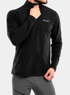 Bluzy sportowe damskie - Bluza polarowa Columbia Klamath Range II 1/2 Zip - black - miniaturka - grafika 1