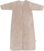 Śpiworki dla dzieci - Śpiworek do spania niemowlęcy całoroczny Aksamit różowy 90 cm Jollein - miniaturka - grafika 1