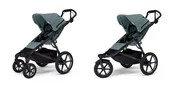 Wózki dziecięce - Wózek sportowy Thule Urban Glide 3 + Thule Urban Glide 4-wheel Mid blue - miniaturka - grafika 1