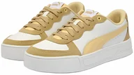 Sneakersy damskie - Buty damskie sportowe Puma Skye r.39 Skórzane Beżowe Trampki Sneakersy - miniaturka - grafika 1