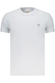 Koszulki męskie - Koszulka t-shirt marki TIMBERLAND TB0A2BPR_AZA7E. Kolor: Lazurowy. Kategoria: Odzież. Płeć: Męski. - miniaturka - grafika 1