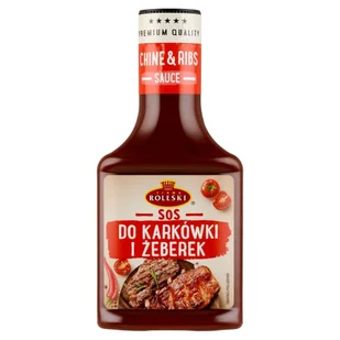 Roleski Sos do karkówki i żeberek 370 g - Sosy w słoikach - miniaturka - grafika 1