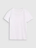 Koszulki i topy damskie - T-shirt damski bawełniany dładki 4F 4FWMM00TTSHF2356-10S Biały Roz. XS - miniaturka - grafika 1