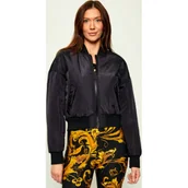 Kurtki damskie - Versace Jeans Couture Dwustronna kurtka bomber Outline Barocco | Regular Fit - miniaturka - grafika 1