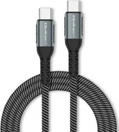 Kable USB - Kabel USB Qoltec USB-C - USB-C 1.5 m Czarny - miniaturka - grafika 1