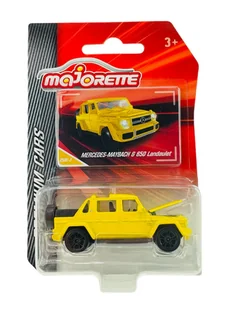 MAJORETTE PREMIUM CARS MERCEDES-MAYBACH G 650 LANDAULET ŻÓŁTY 250C-3 1:61 - Samochody i pojazdy dla dzieci - miniaturka - grafika 1