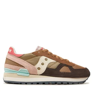 Sneakersy Saucony S1108 881 Brązowy - Sneakersy damskie - miniaturka - grafika 1