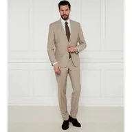 Garnitury - BOSS BLACK Wełniany garnitur H-Huge-2Pcs-224 Slim Fit - miniaturka - grafika 1