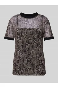 T-shirt ze stójką - Joop! - Koszulki i topy damskie - miniaturka - grafika 1