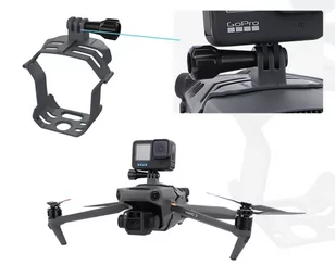 Uchwyt 1/4 Cala Do Drona Dji Mavic 3 Na Kamerę Latarkę Gopro - Akcesoria do drona - miniaturka - grafika 1