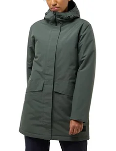 Jack Wolfskin Płaszcz damski Tempelhof W Coat, Slate Green, M - Płaszcze damskie - miniaturka - grafika 1