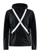 Kurtki i kamizelki sportowe męskie - Craft Kurtka kolarska "Core Bike Ride" w kolorze czarnym - miniaturka - grafika 1