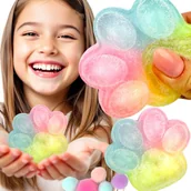 Zabawki sensoryczne - Kocia Łapka Ombre Cukierkowa Candy Puder - miniaturka - grafika 1