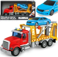 Samochody i pojazdy dla dzieci - Auto Samochód Laweta Pomoc Drogowa Holownik Dźwięk Światła Zabawkowy pojazd - miniaturka - grafika 1