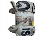 Koce i narzuty dla dzieci - Koc flanelowy PIESEK 130x160 - miniaturka - grafika 1