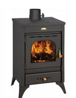 Piece wolnostojące - Piec koza żeliwny kominek kominkowy fajerka do gotowania 9kW - spełnia anty-smogowy EkoProjekt 04482046 - miniaturka - grafika 1
