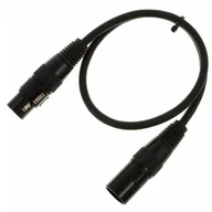 Kable - Kabel przewód DMX XLR 0,5m pro snake 110 Ohm 3 pin pro snake - miniaturka - grafika 1