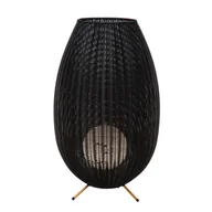 Lampy stojące - Lucide Colin 03843/80/30 lampa stołowa lampka IP44 1x3W LED 3000 czarna - miniaturka - grafika 1
