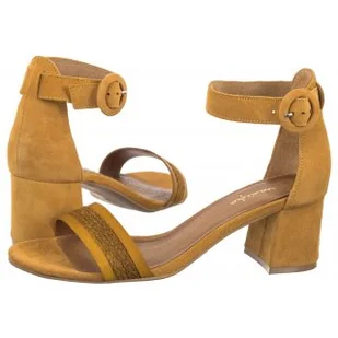 Sandały Żółte 06633-07/00-5 (MA1231-b) Maciejka - Sandały damskie - miniaturka - grafika 1