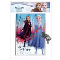 Pamiętnik na kłódkę Frozen WD20948 - Kids Euroswan - Szkolne artykuły papiernicze - miniaturka - grafika 1