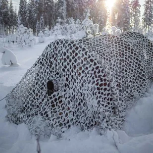 Siemens Buteo Photo Gear Camouflage Net 3 white/grey 2,4 x 3m - Akcesoria fotograficzne - miniaturka - grafika 1