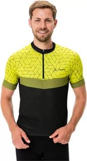 Koszulki rowerowe - VAUDE Posta Half-Zip Tricot Men, czarny XL 2022 Koszulki kolarskie - grafika 1