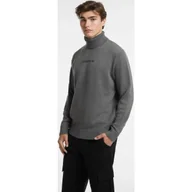 Swetry męskie - Guess Jeans Golf Regular Fit z dodatkiem wełny - miniaturka - grafika 1